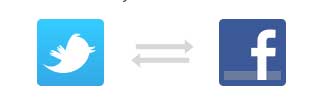 Twitter and Facebook App