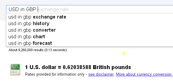 Google-Search-currency-converter