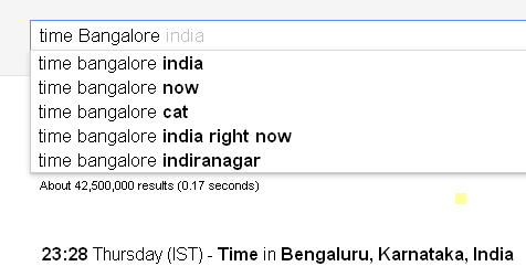 Local-time-using-Google-search