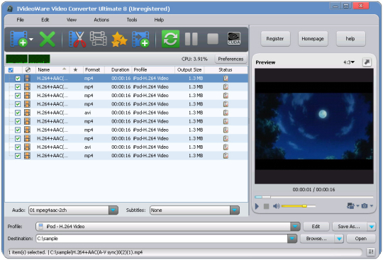 IVideoWare Video Converter