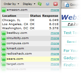 Websitepulse web server monitoring