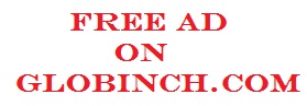 Free advertise on globinch website