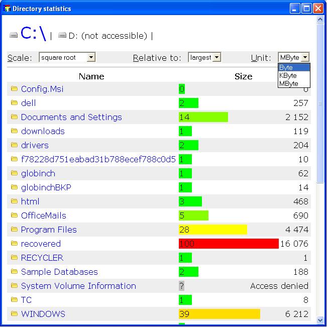 folder size analyzer folder size analyzer