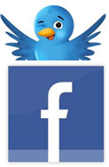 Twitter and facebook tips and trick