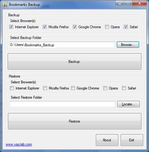 Browser-Bookmarks-backup