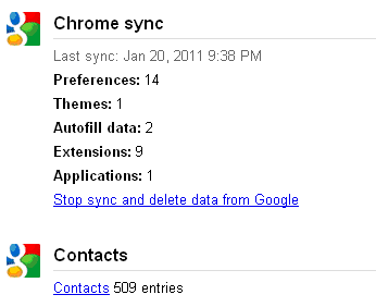 Google-Chrome-Sync-dashboard-bookmarks sync
