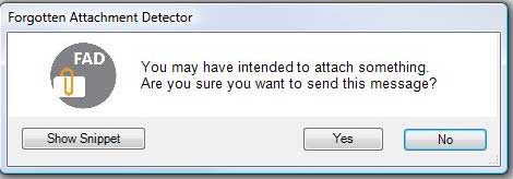 Outlook-email-attachments-Forgotten Attachment Detector