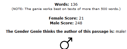 How to Find Out Gender of Author