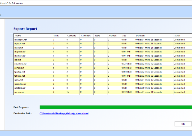 Lotus Notes to Exchange Migration Done Using Mail Migration Wizard Lotus Notes to Exchange Migration
